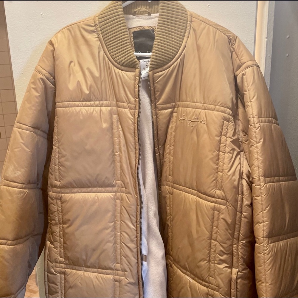 Sean John Puff Jacket / XL - Tan